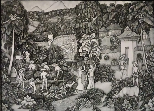 Panen di kampung
